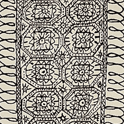 伊斯坦布尔黑白地毯 贾维尔•马里斯卡尔  地毯